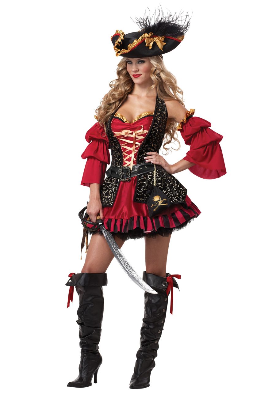 Sexy Plus Size Spanish Pirate Costume