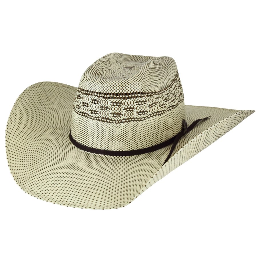 Shandrach Bangora Western Hat - Natural/Brown/6 5/8