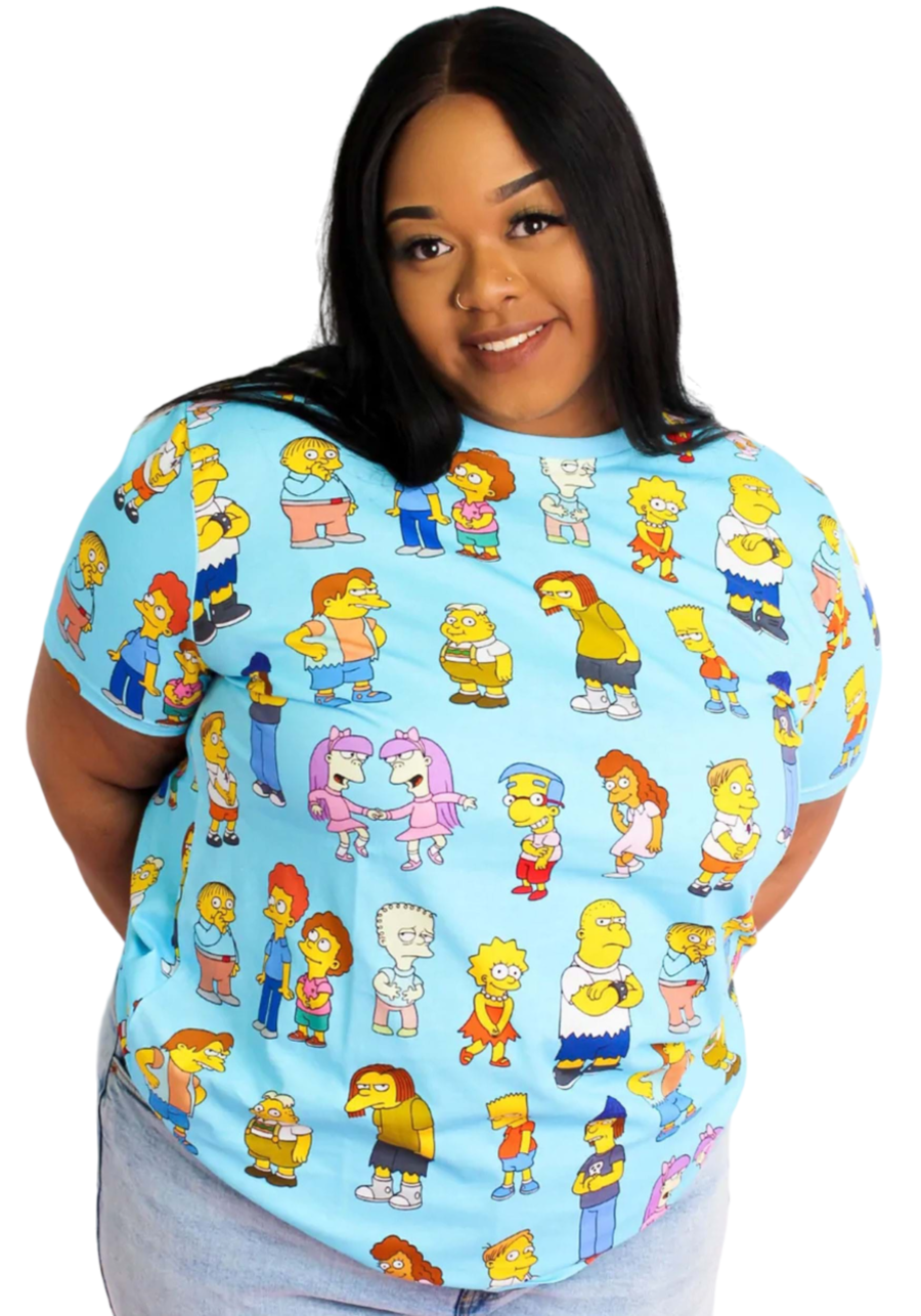 Simpsons Kids of Springfield AOP T-Shirt