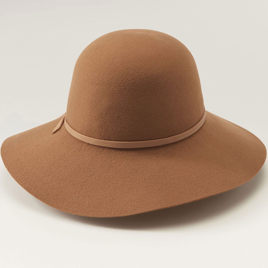 Sofia Floppy Hat - Camel/Nut / 1SFM