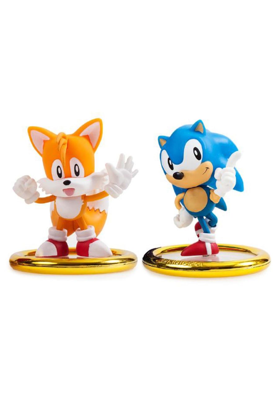 Sonic the Hedgehog 2-Pack Sonic & Tails 3 Inch Vinyl Figure