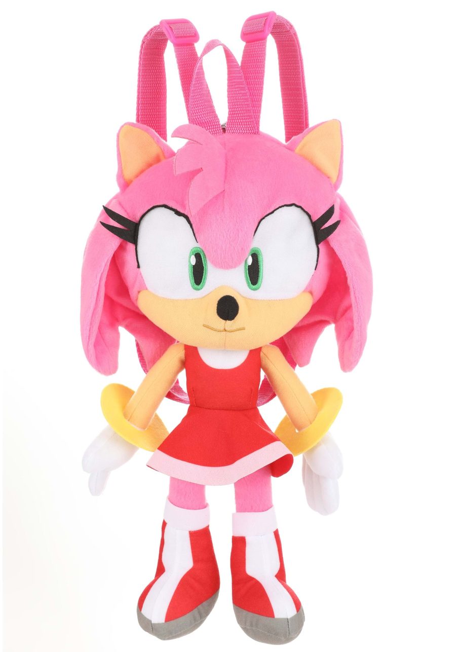 Sonic the Hedgehog Amy 16 Plush Backpack