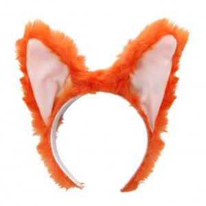 Sound Activated Moving Fox Ears Costume Headband