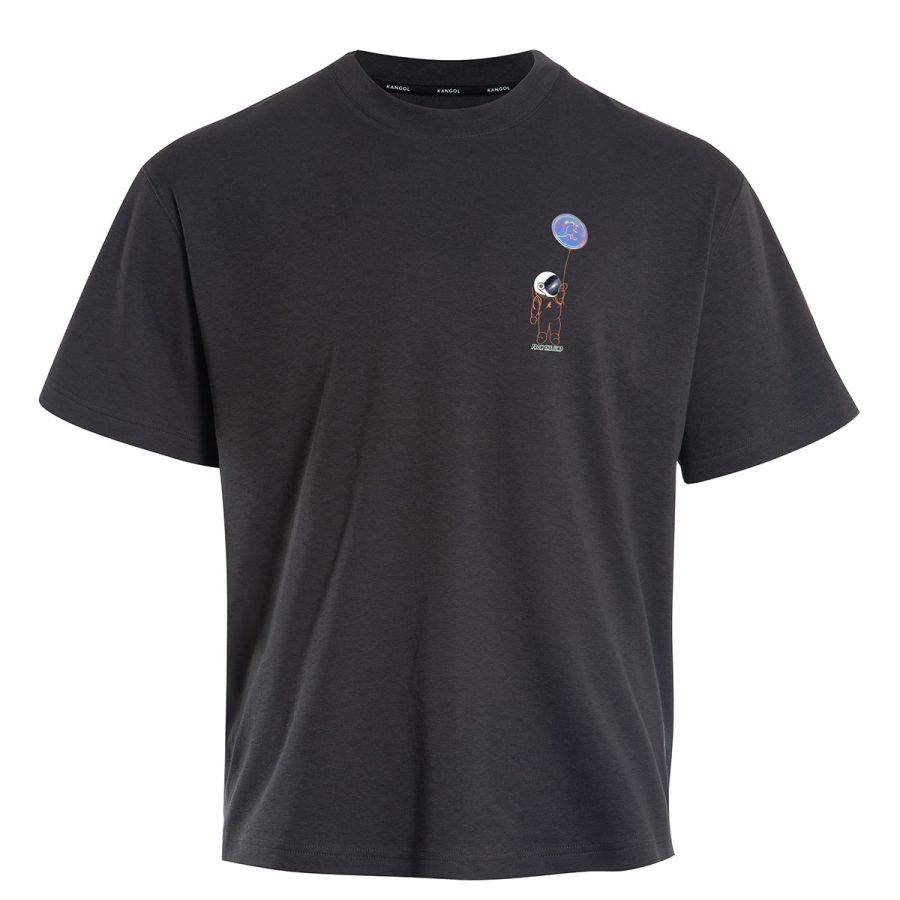 Space Man Graphic Tee - Ebony / M