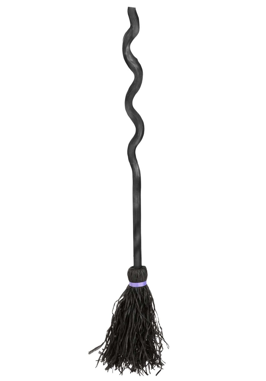 Spiral Staff Witch Broom