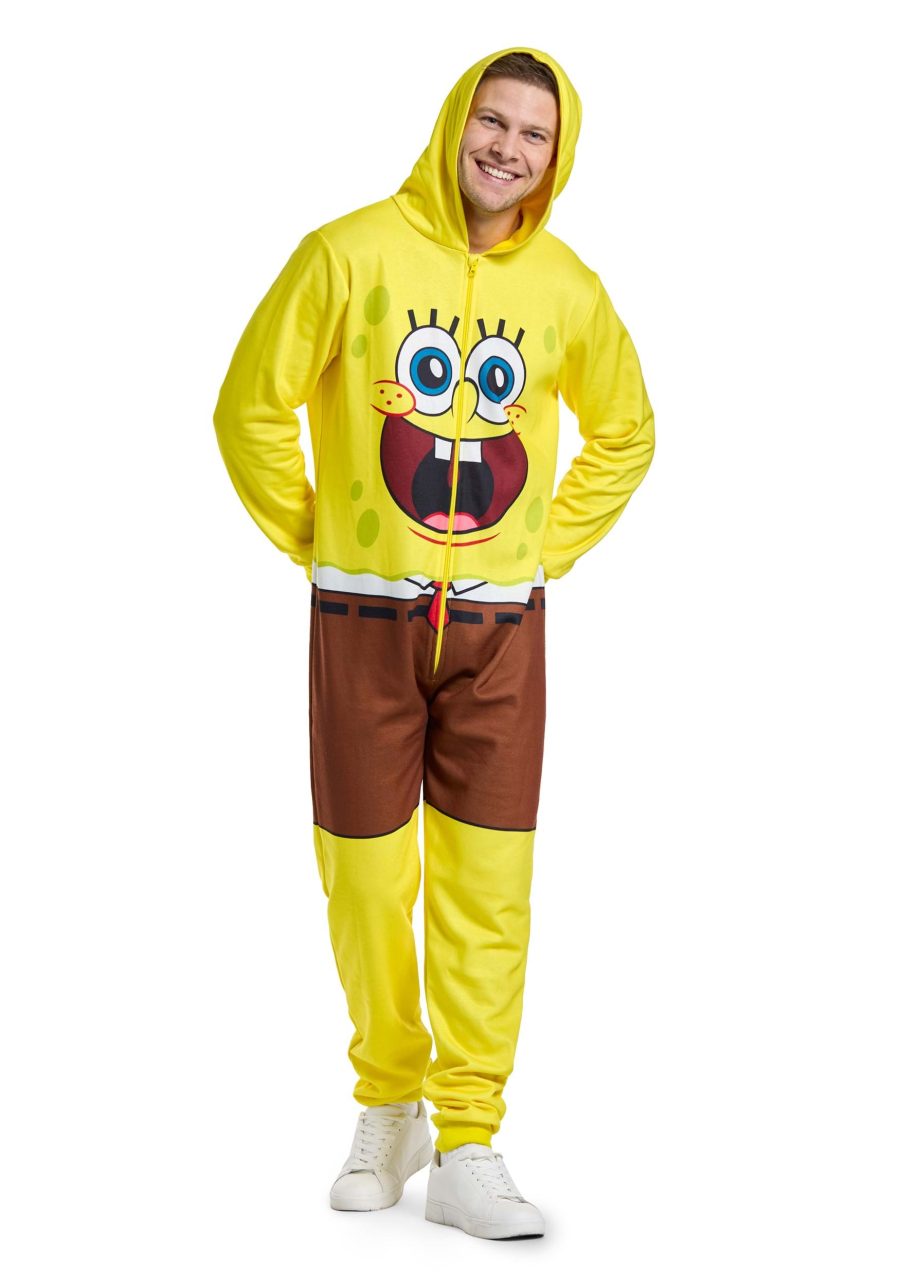 SpongeBob SquarePants Adult Costume SpongeBob Onesie