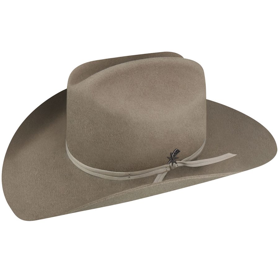 Stampede 2X Cowboy Western Hat - Taupe Grey / 6-7/8