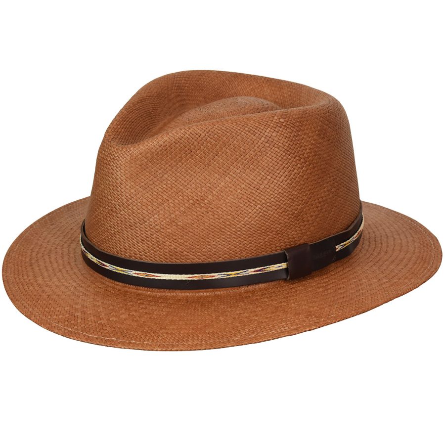 Stansfield Panama Fedora - Brown/M