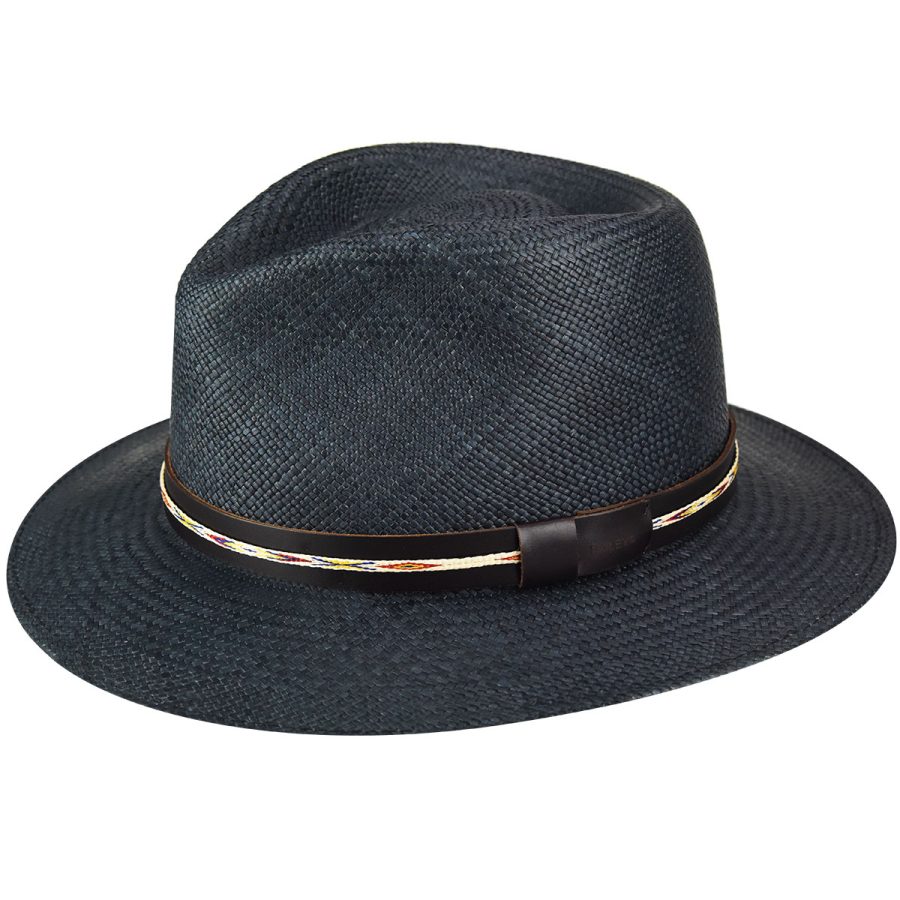 Stansfield Panama Fedora - Dark Slate/L