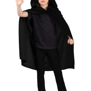 Star Wars Boy's Luke Skywalker Black Hooded Robe Costume