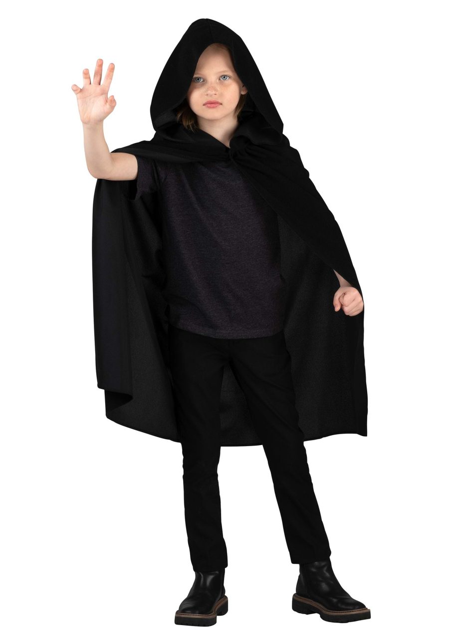 Star Wars Boy's Luke Skywalker Black Hooded Robe Costume