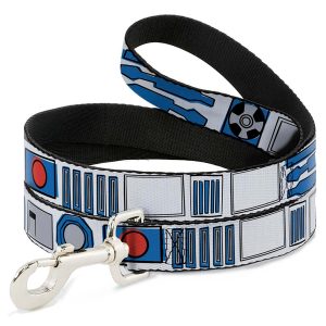 Star Wars R2-D2 Bounding Parts Dog Leash