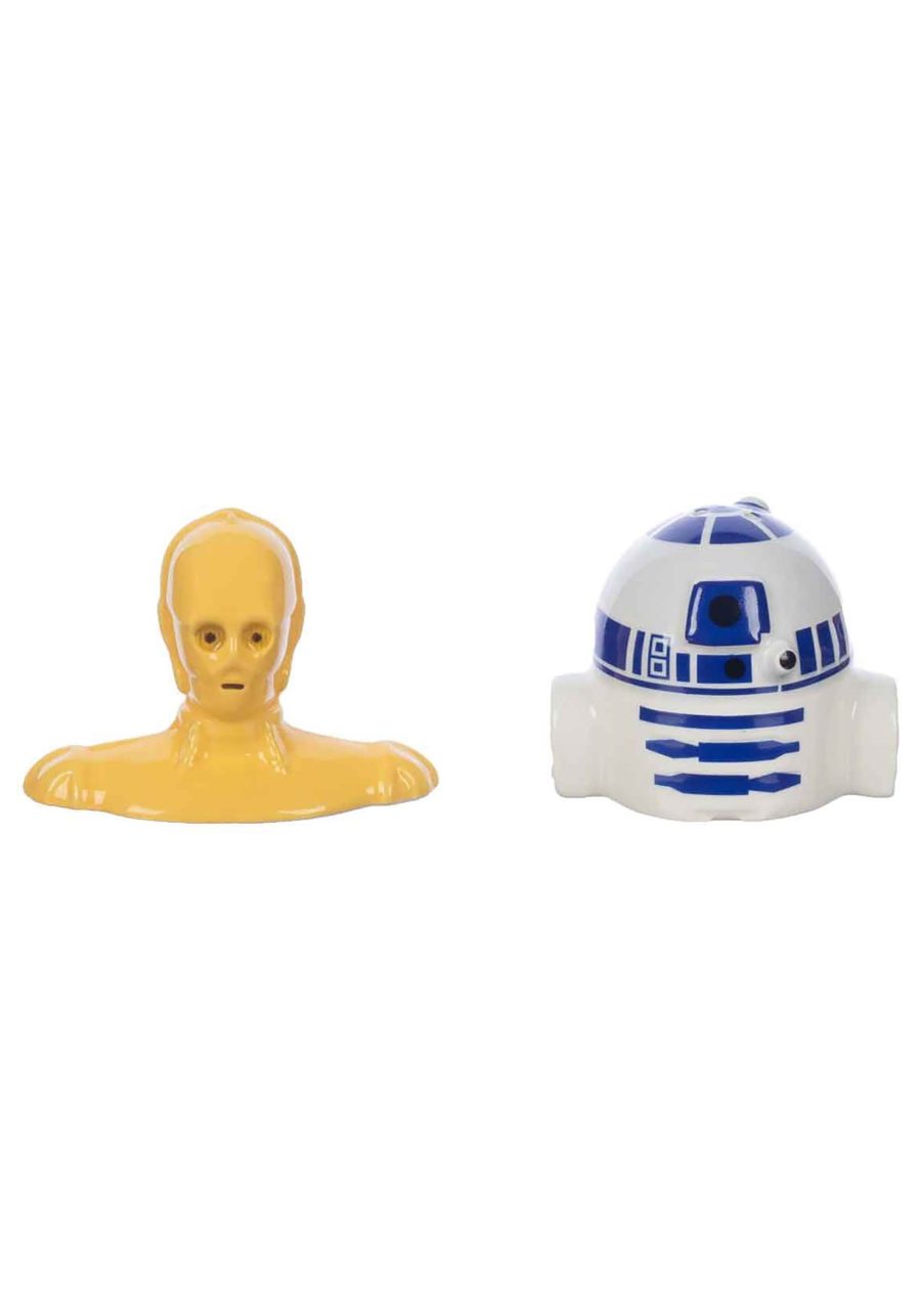 Star Wars R2-D2 & C-3PO Sculpted Ceramic Salt & Pepper