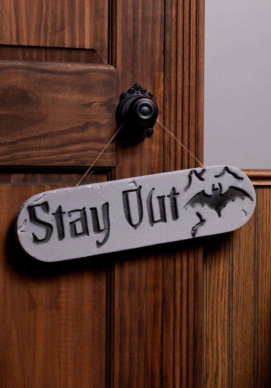 Stay Out Foam Sign 18 Decoration