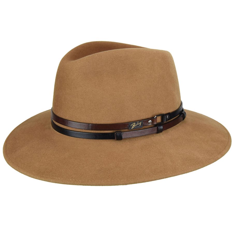 Stedman Elite Fedora - Camel/M