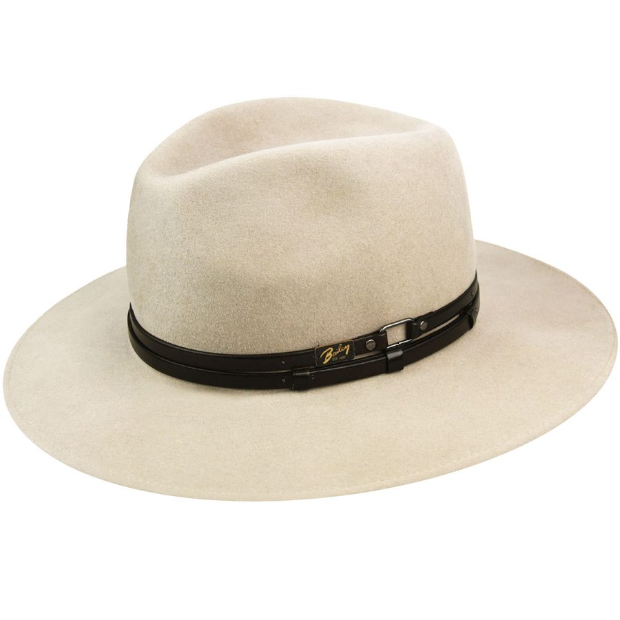 Stedman Elite Fedora - Stucco/S