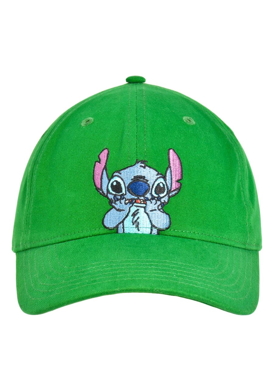 Stitch Face Peek-a-Boo Embroidered Dad Cap