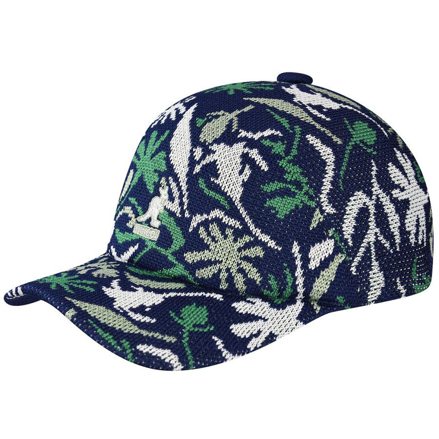 Street Floral Spacecap - Navy Floral / S/M