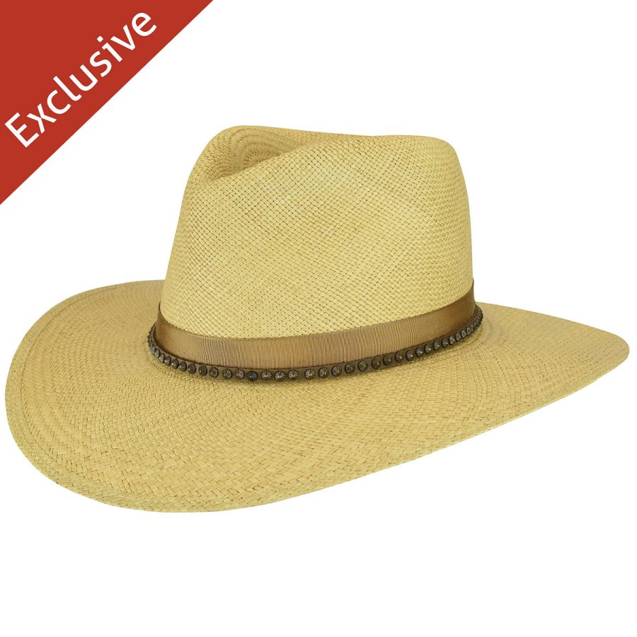 Sue W. Fedora - Exclusive - Dark Natural/L