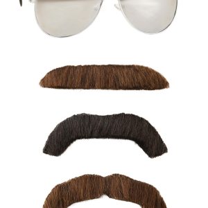 Super Troopers Mustache and Sunglasses Adult Kit
