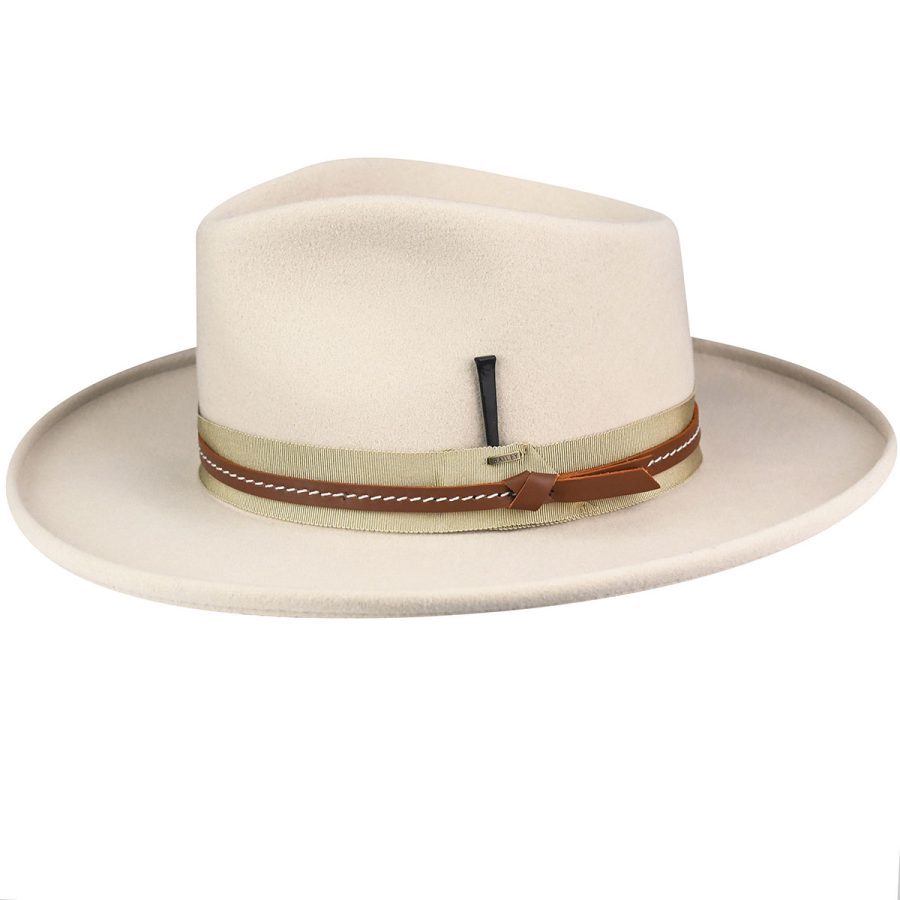 Syden Fedora - Bone / L