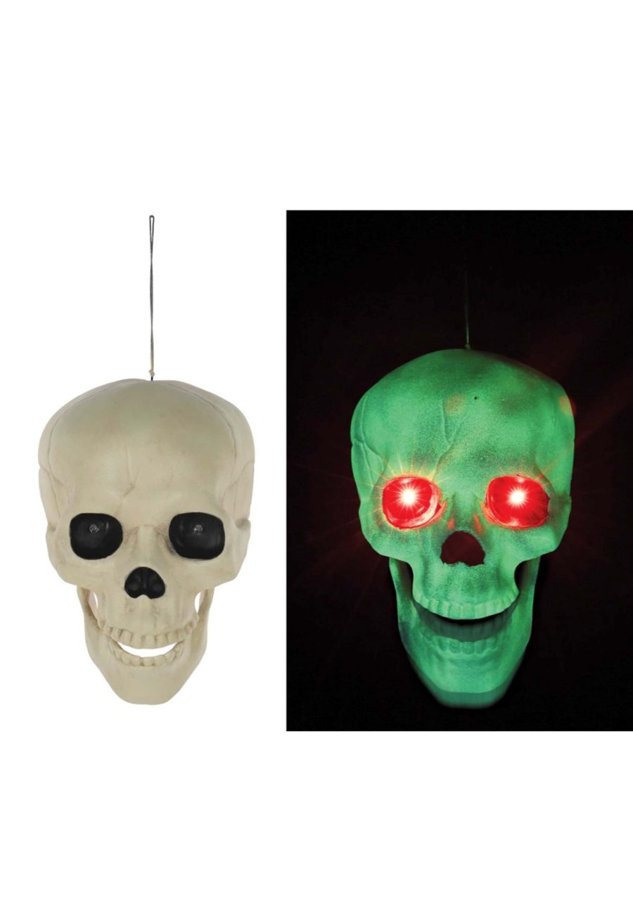 Talking Glow in the Dark Skull