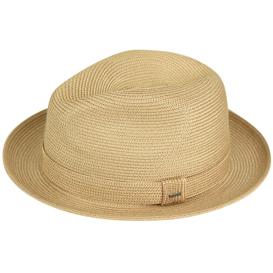 Tate Braided Fedora - Latte/S