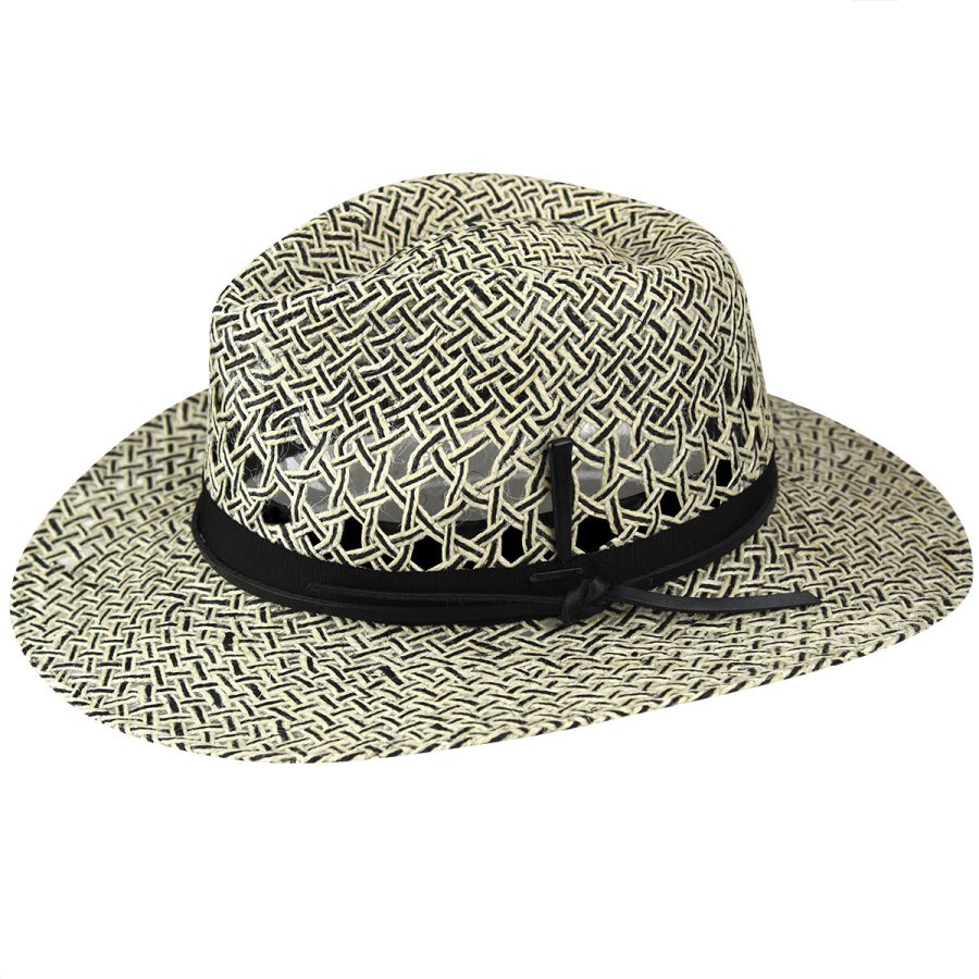 Telfar Fedora - Natural/Black/L