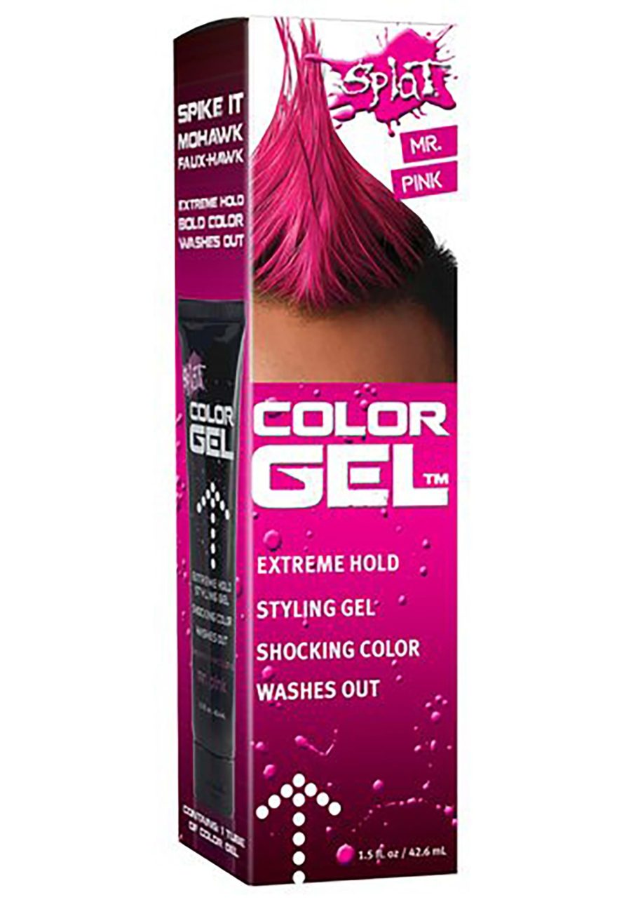 Temporary Color Styling Gel in Pink