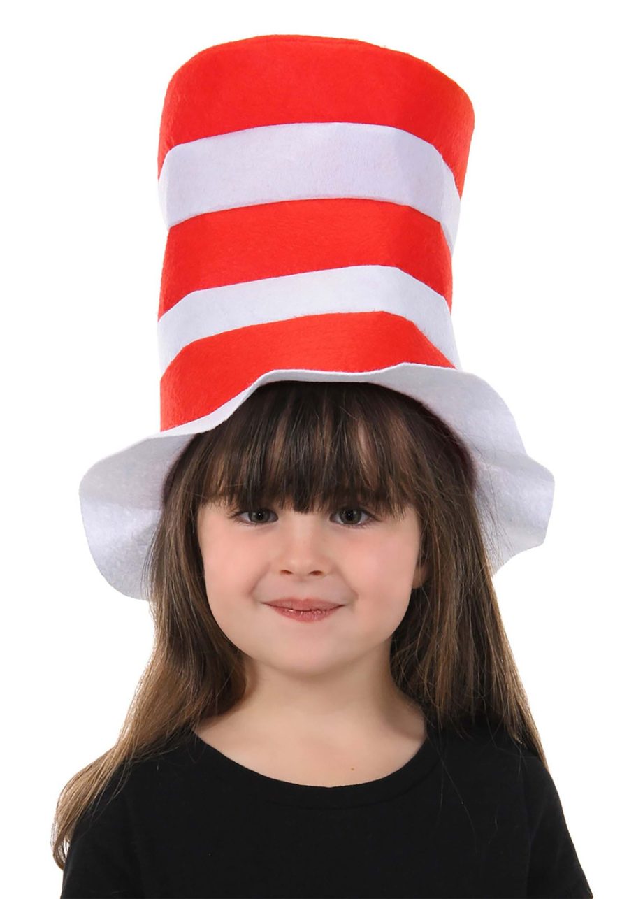 The Cat in the Hat Kids Felt Stovepipe Costume Hat