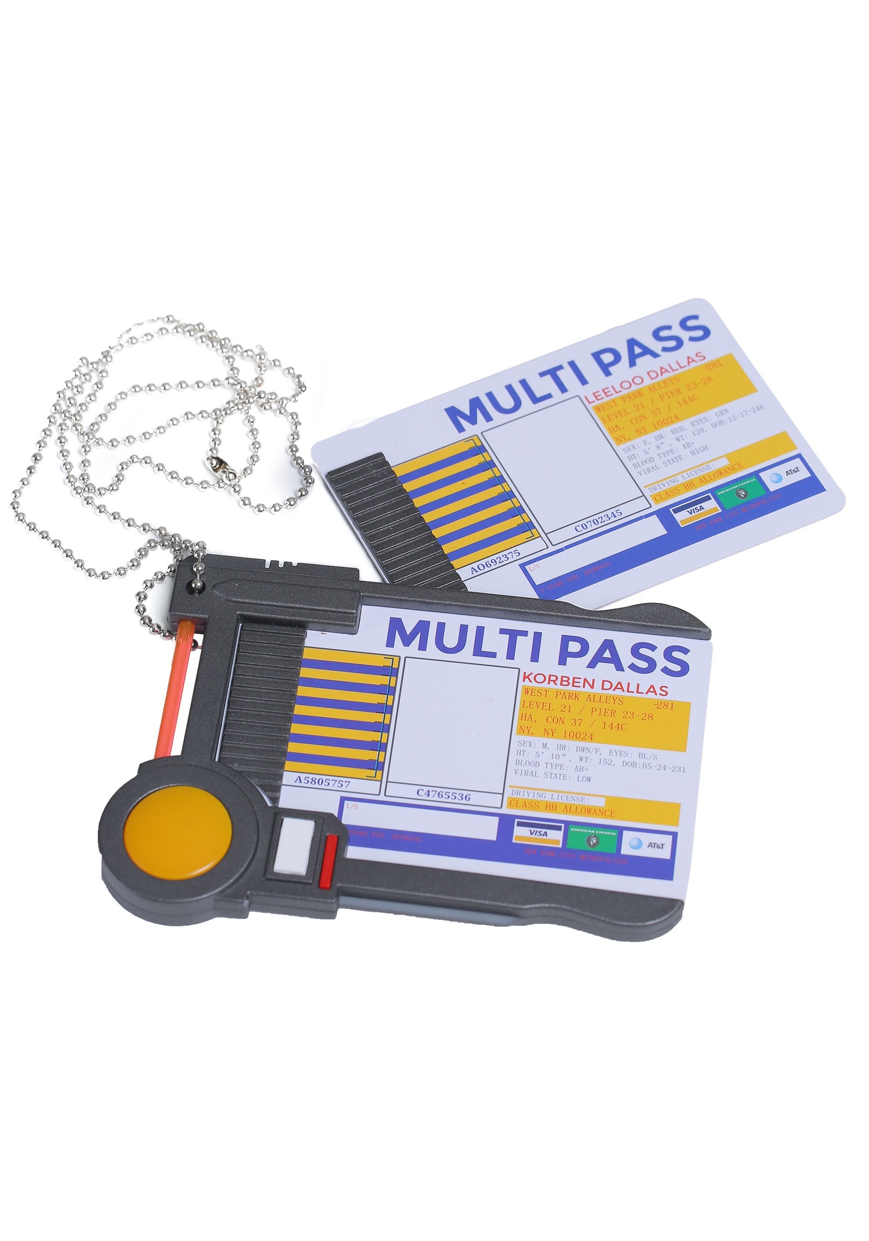 The Fifth Element Multipass Badge Costume Accessory