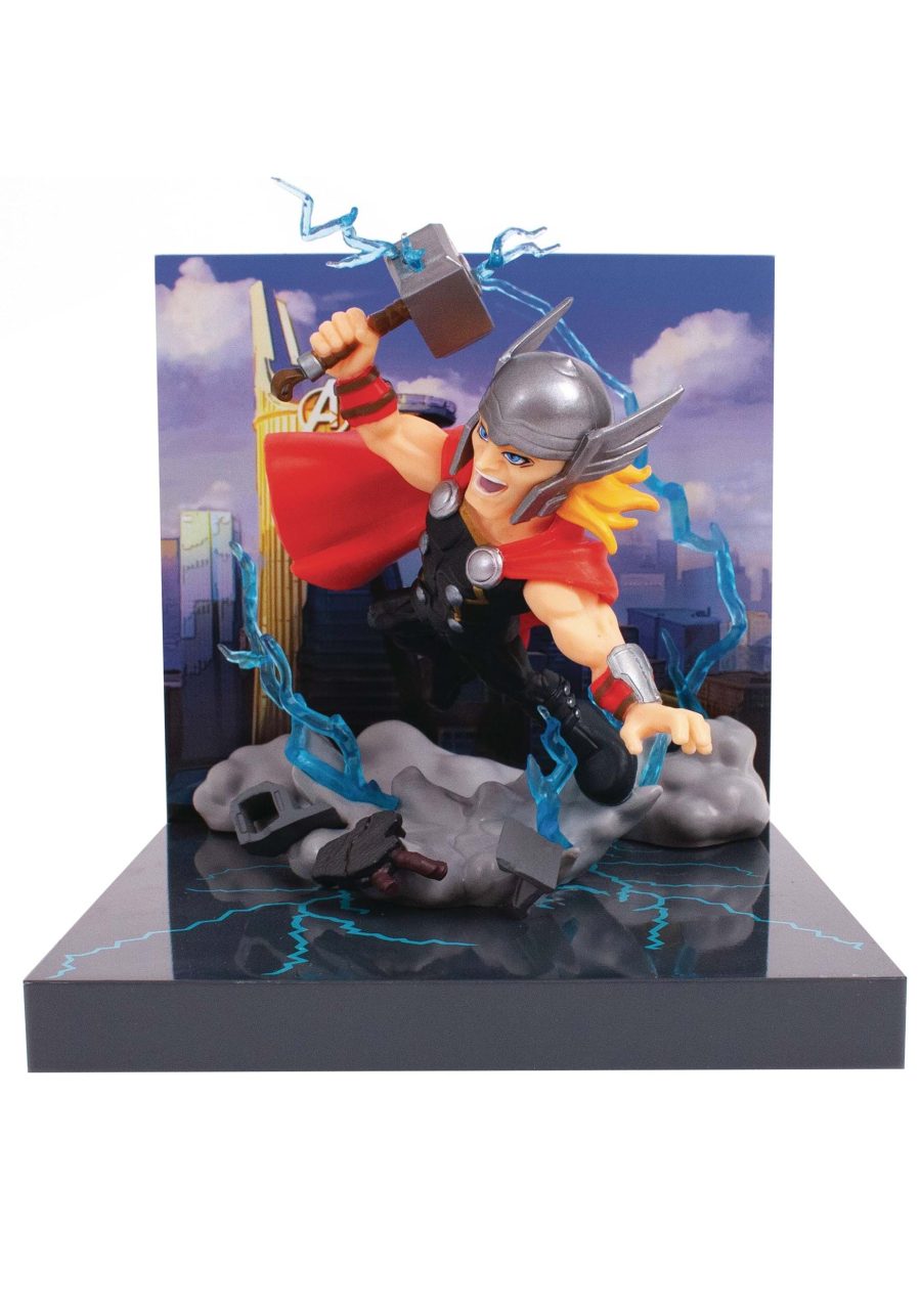 The Loyal Subjects Superama Marvel Thor Figural Diorama