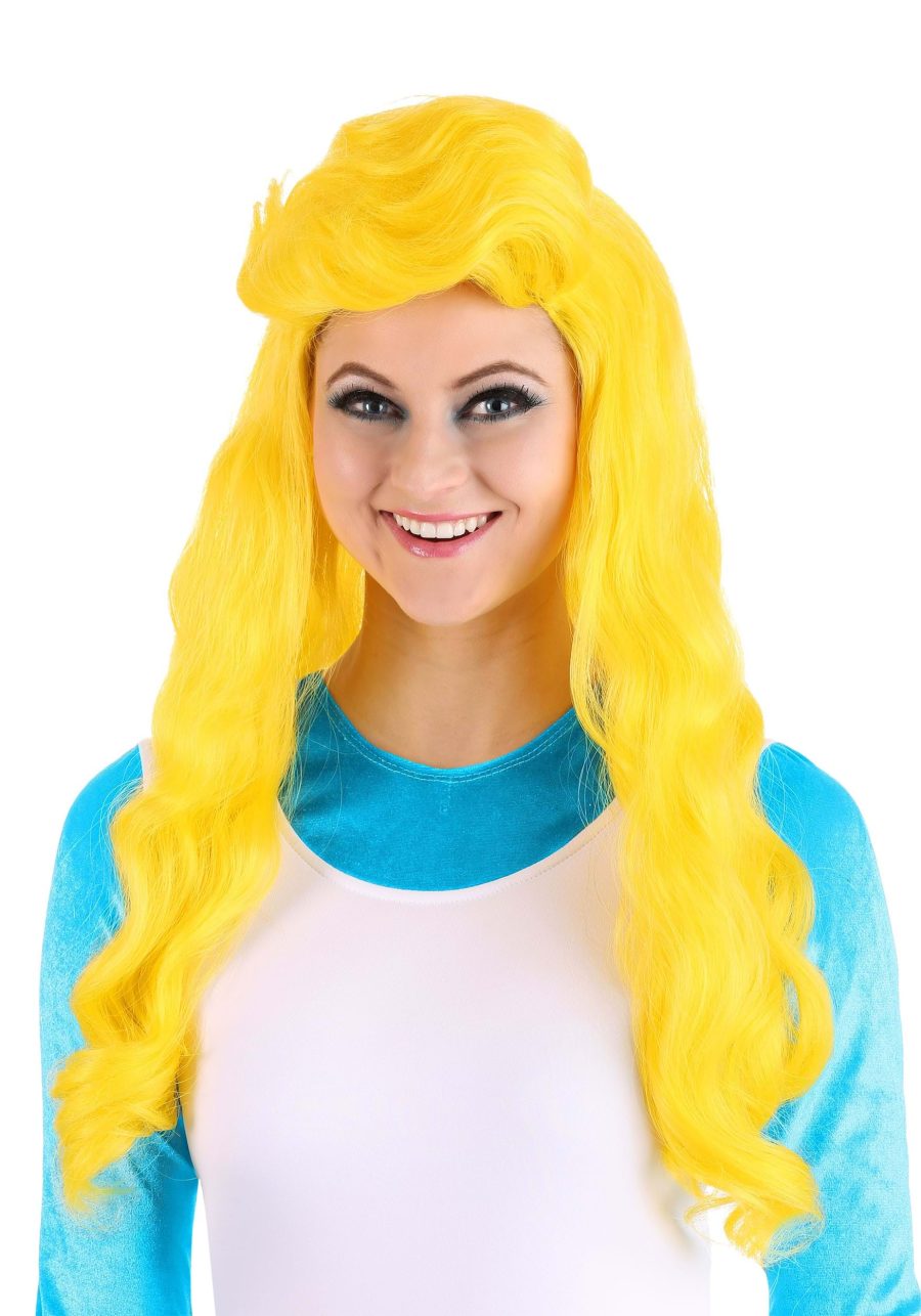 The Smurfs Women's Blonde Smurfette Wig