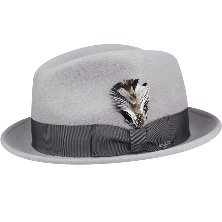 Tino LiteFelt ® Fedora - Flint Gray / XXL