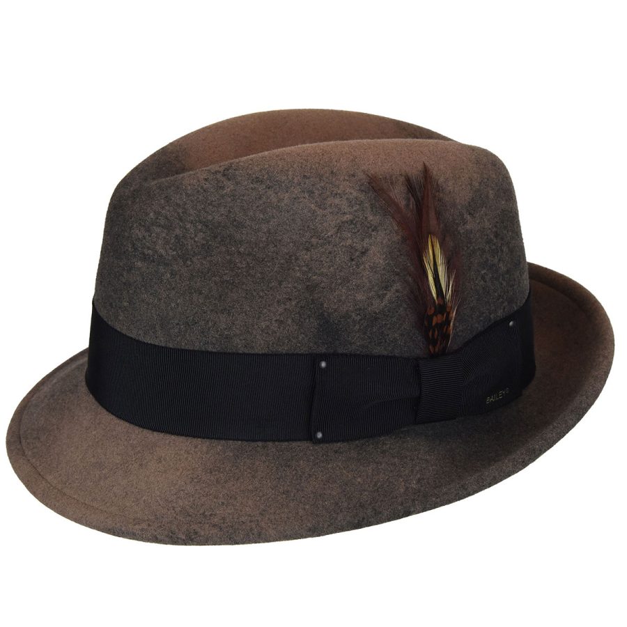 Tino LiteFelt ® Fedora - Taupe Swirl/XXL