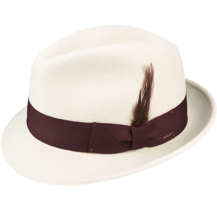 Tino LiteFelt ® Fedora - Unbleached/S