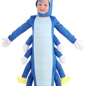 Toddler Blue Caterpillar Costume