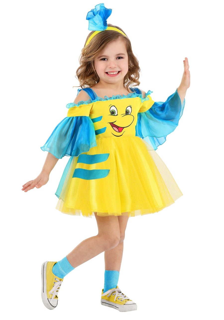 Toddler Disney Flounder Costume Dress