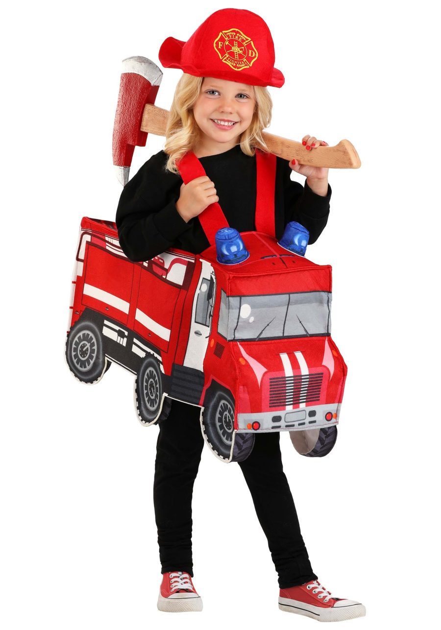 Toddler Fire Truck Costume