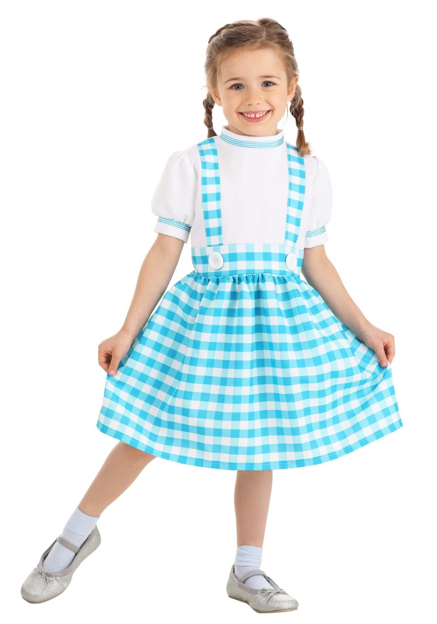 Toddler Gingham Kansas Girl Costume