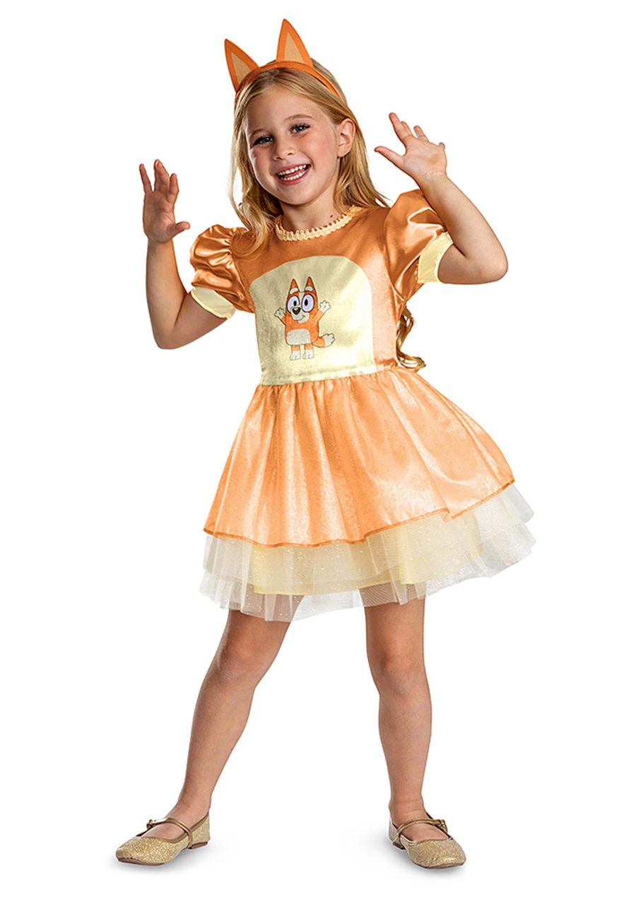 Toddler Girl's Bluey Bingo Costume Dress