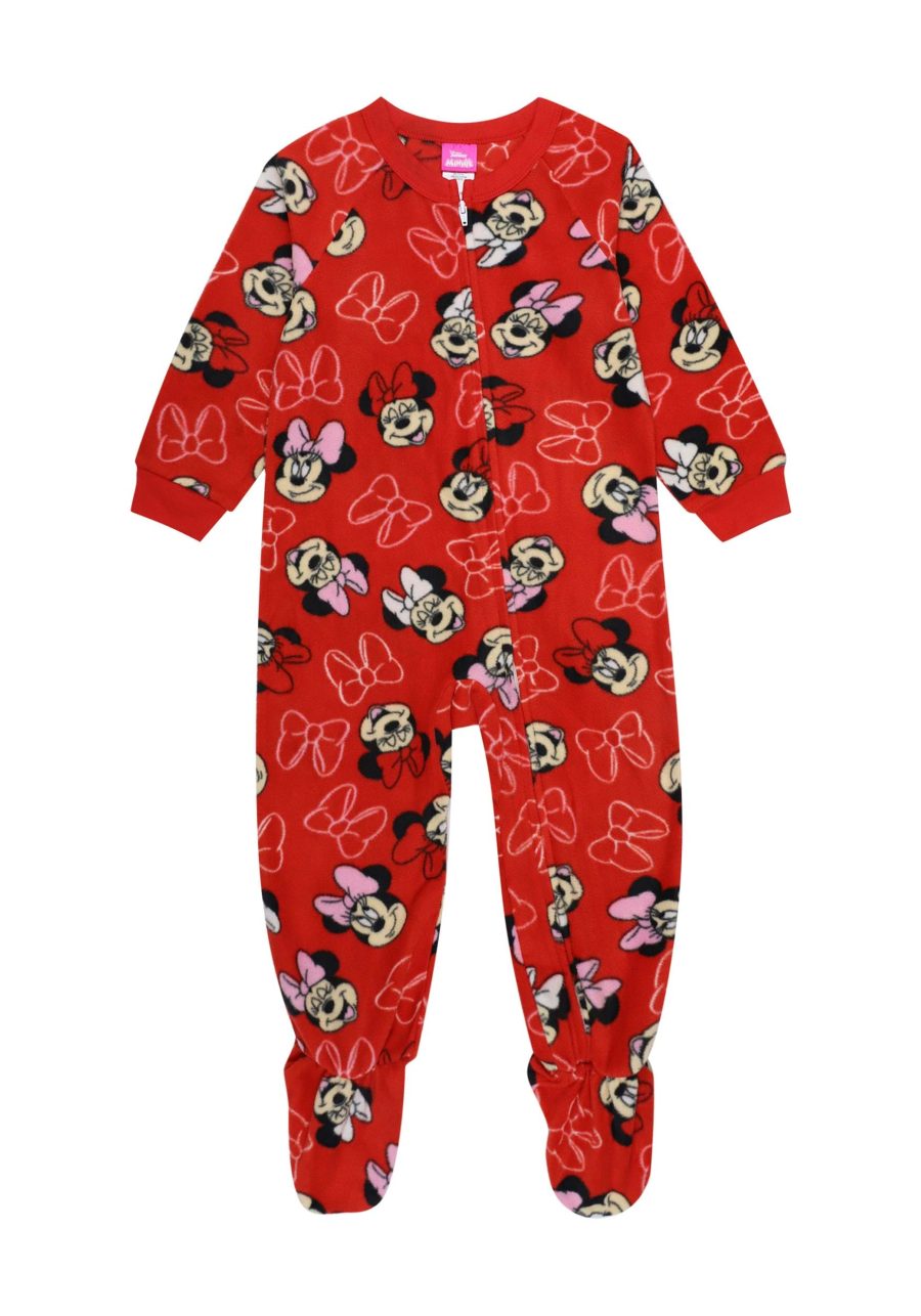 Toddler Girls Minnie AOP Blanket Sleeper