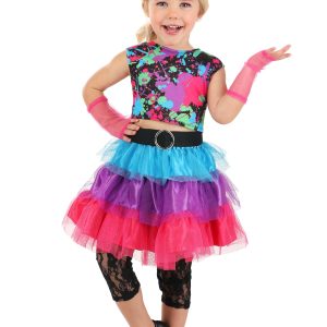 Toddler Neon '80s Costume