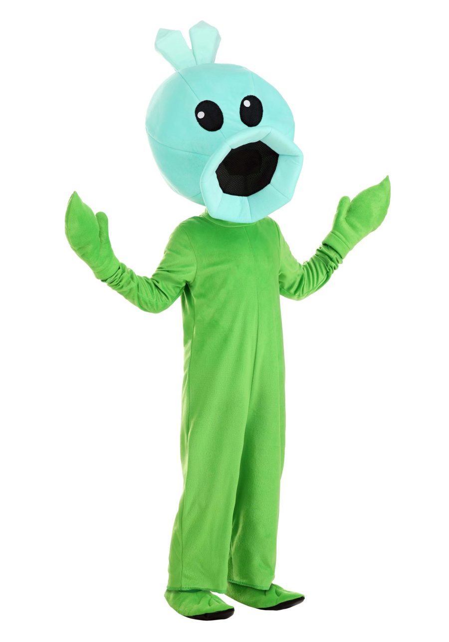 Toddler Plants Vs Zombies Snow Pea Costume Jumpsuit