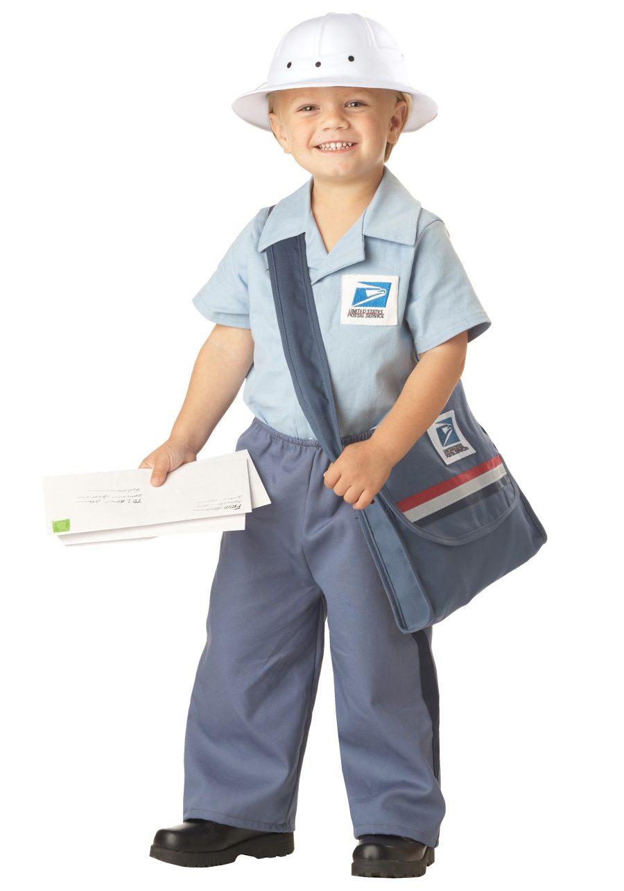 Toddler Postman Uniform Costume