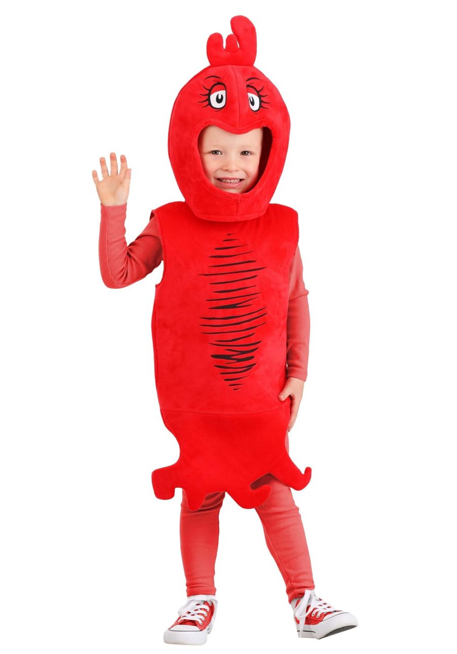 Toddler Red Fish Dr. Seuss Costume