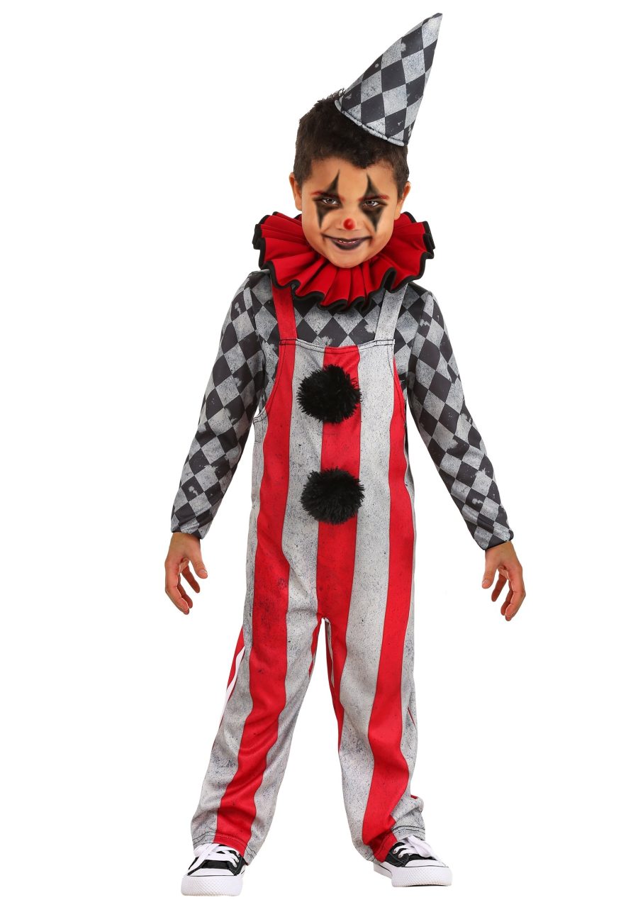 Toddler Wicked Circus Clown Costume