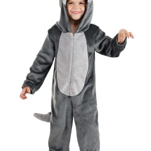 Toddler Wolf Jumpsuit Costume