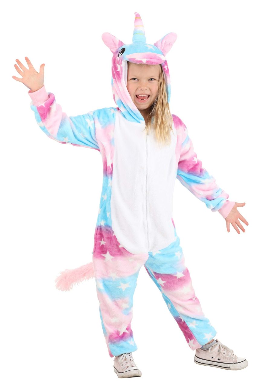 Toddler and Kid's Cotton Candy Unicorn Onesie