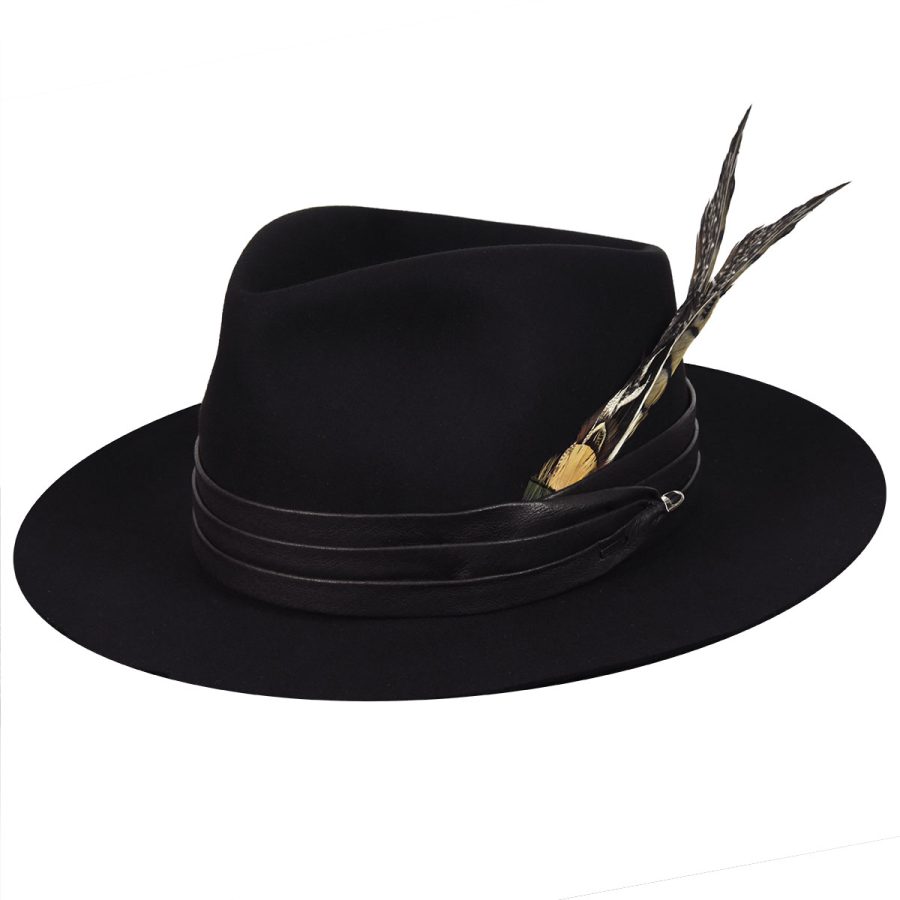 Trinell Fedora - Black/L